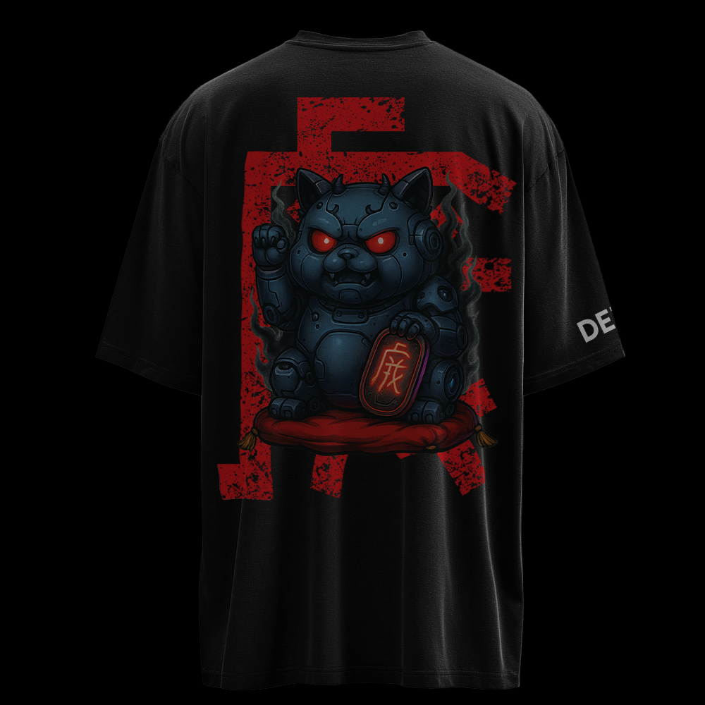 Unlucky Neko Oversize - DEES - Timeless Apparel